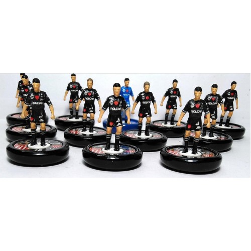 Subbuteo Andrew Table Soccer Necaxa 2020-21 away kit on WSB Professional bases